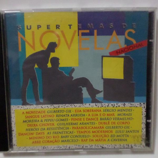 cd super temas de novelas - nacional ( 1995 )