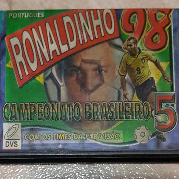 fita Ronaldinho 98 mega drive