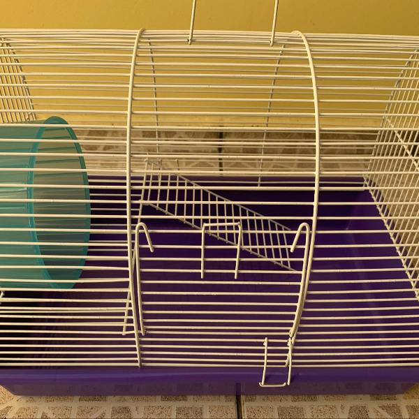 gaiola de hamster arqueada