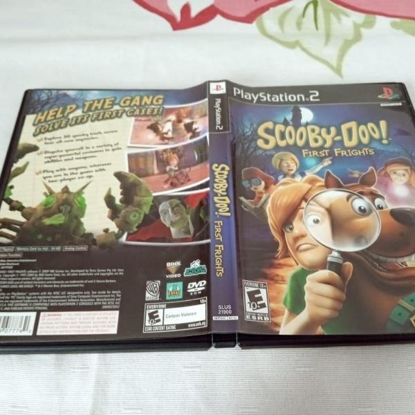 games jogos scooby-doo! first frights original ps2 z105