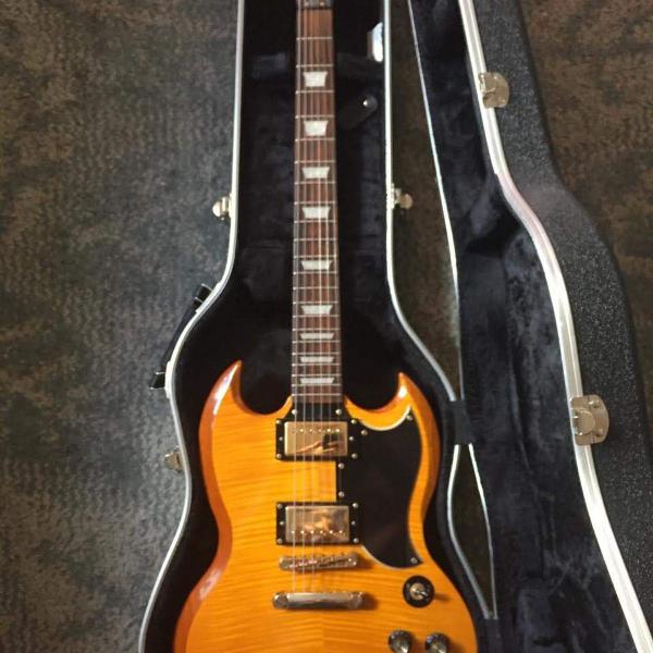 guitarra epiphone sg400 custom limited edition.