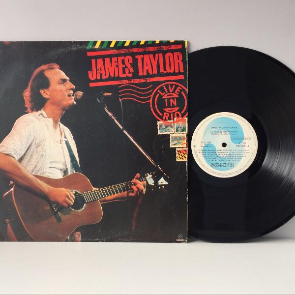 james taylor live in rio - disco lp vinil