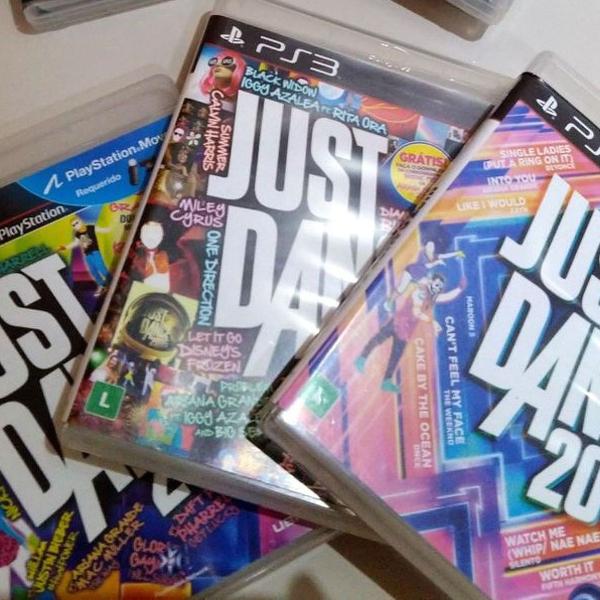 jogo just dance para ps3 - 2014 - 2015 - 2017