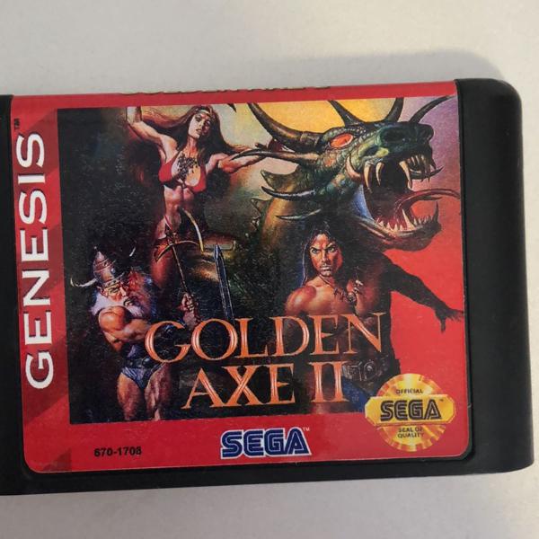 jogo não funciona - cartucho golden axe no estado - mega