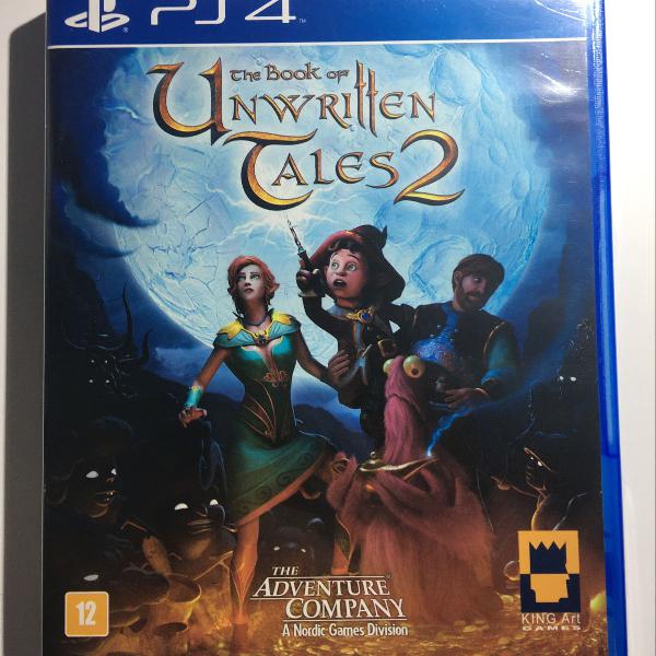 jogo ps4 the book of unwritten tales 2