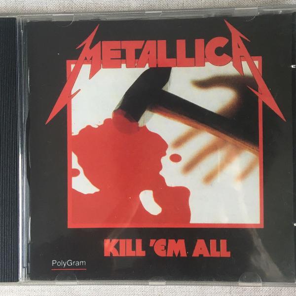 kill em all, metallica (cd)
