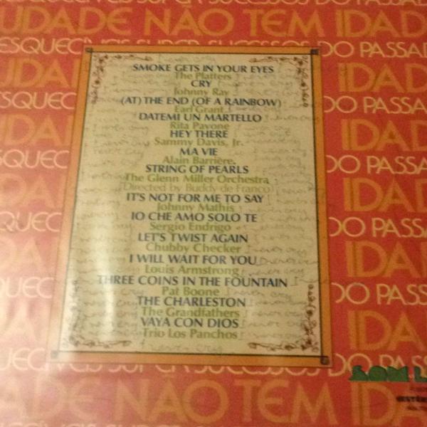 lp saudade não tem idade, disco de vinil saudade não tem