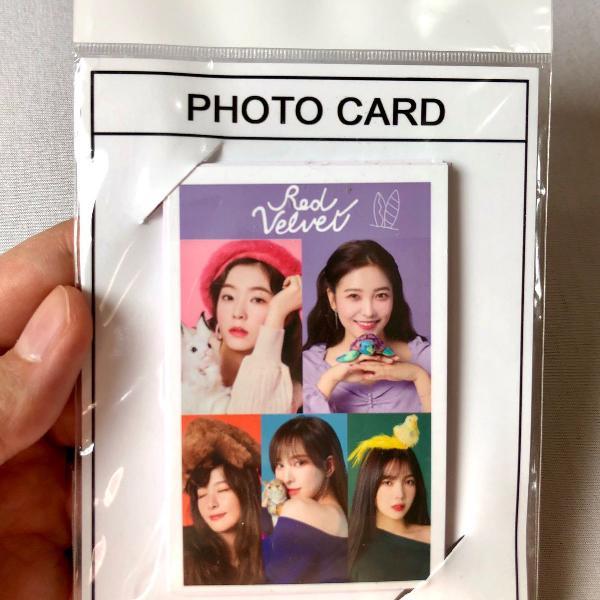 photocards kpop red velvet original da coréia