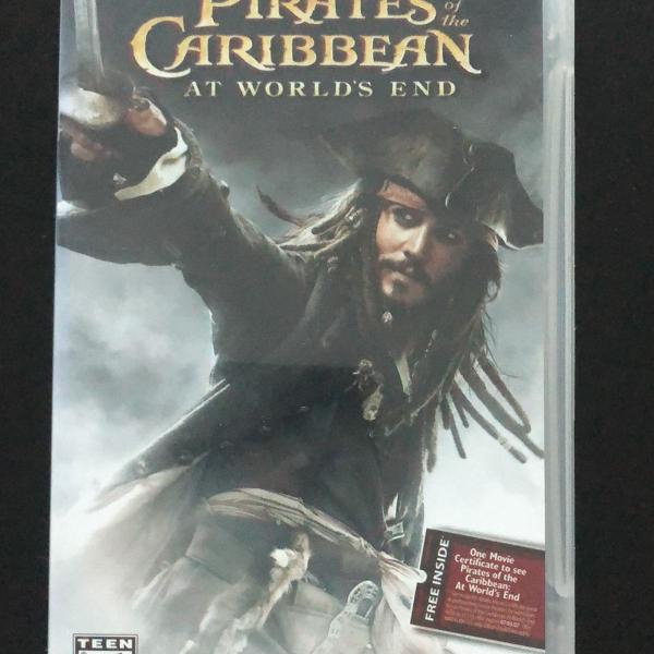 piratas do caribe at world's end - sony psp