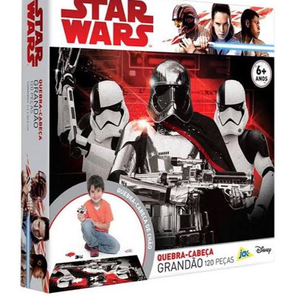 quebra-cabeça grandão- star wars- 120 peças