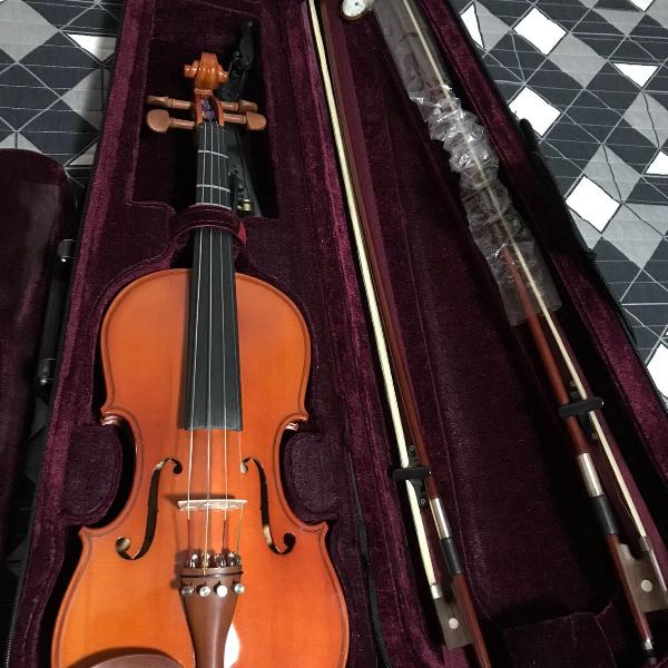 violino michael vnm46 4/4 maple flame series