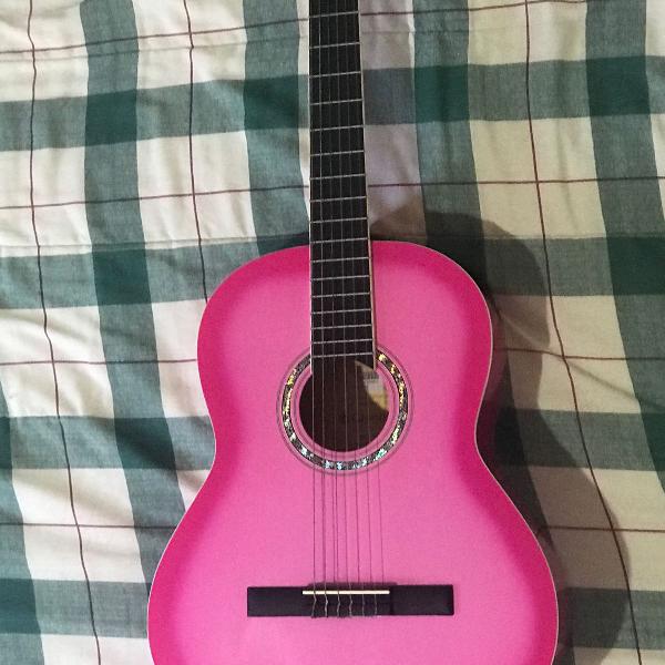 violão gianini rosa novo