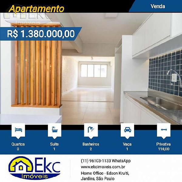 Apartamento para Venda em São Paulo, Pinheiros, 3