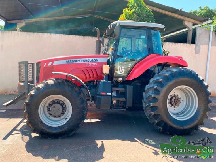 Trator Massey Ferguson 7370 4x4 ano 17