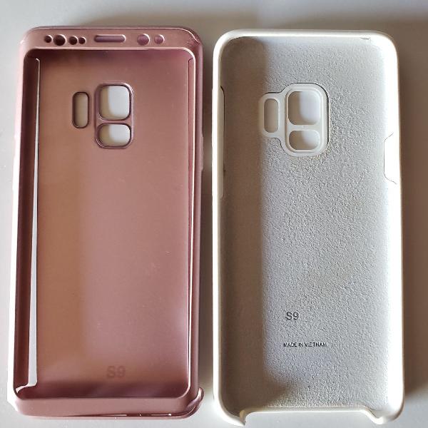 2 capinhas protetoras para Samsung S9