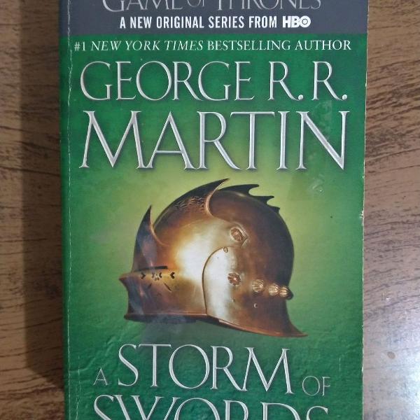 A Storm of Swords - Livro em Inglês (Game of Thrones livro