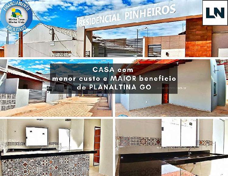 Casa de condomínio Nova em Planaltina Goias