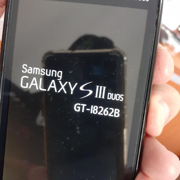 Celular Samsung SIII Duos! funcionando perfeitamente!