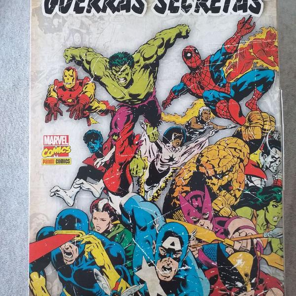 Coleção Histórica Marvel: Guerras Secretas - 4 volumes