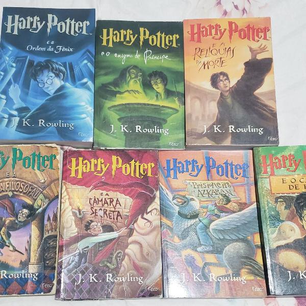 Coleção completa Harry Potter