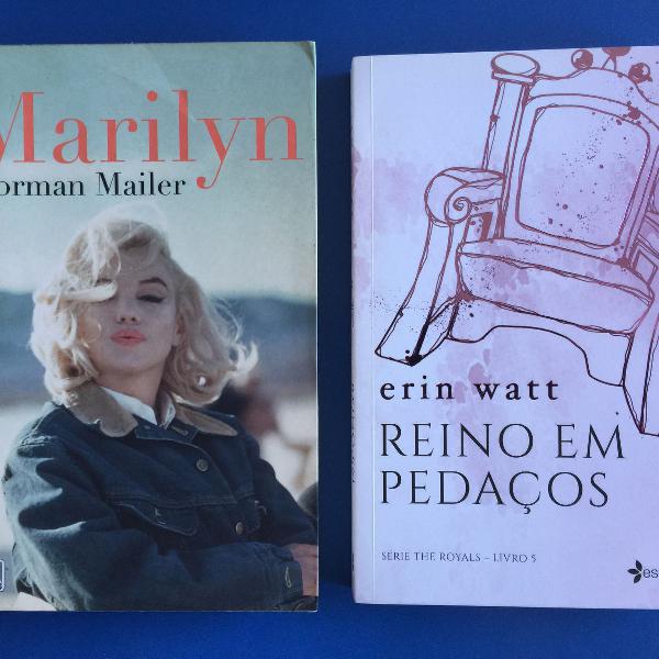 Combo Livros - Marilyn + Reino em Pedaços