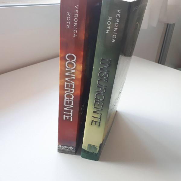 Combo de livros: "Insurgente" e "Convergente"