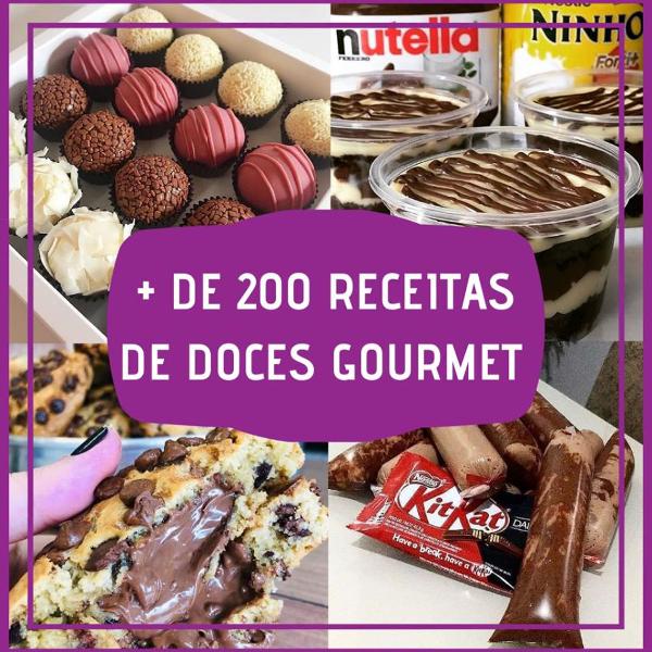 Curso doces gourmet lucrativos