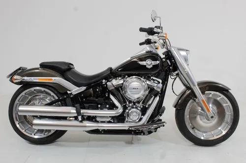 Harley Davidson Softail Fat Boy 2020 Cinza - Novo Motor 107