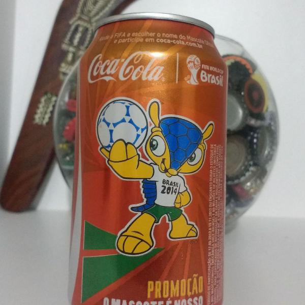 Lata Coca-Cola - Promoção O Mascote É Nosso Copa Do Mundo