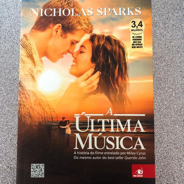 Livro A Última Música - Nicholas Sparks