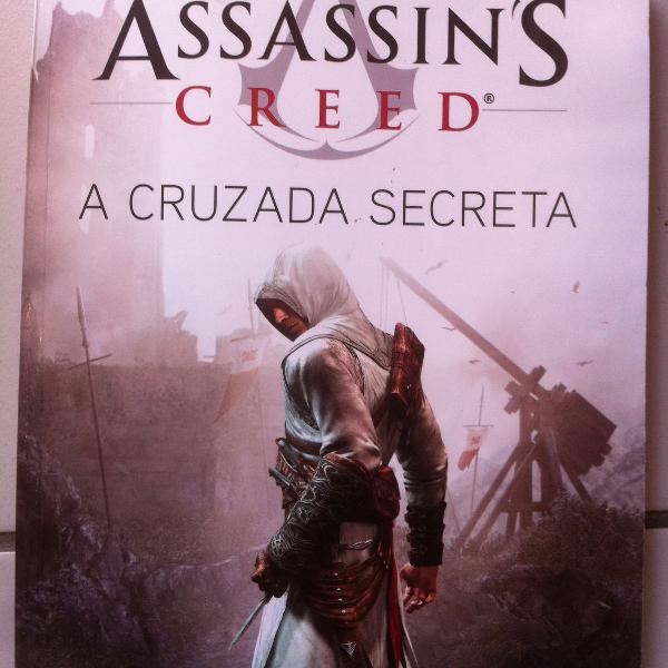 Livro - Assassin´s Creed: A Cruzada Secreta (pouco