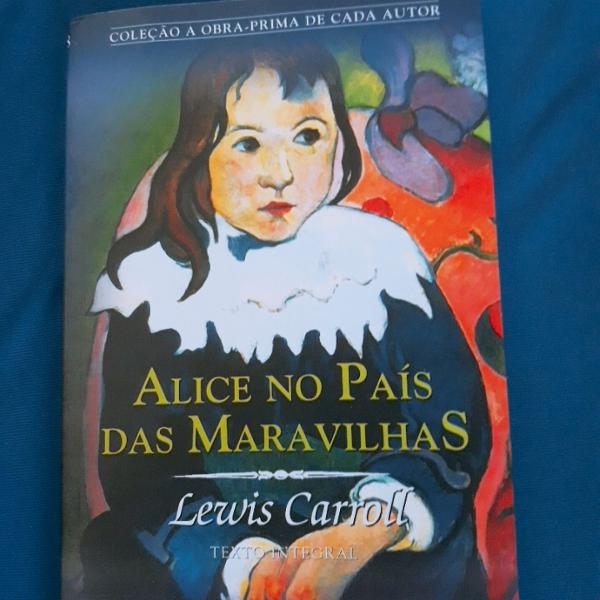 Livro Clássico Alice no País das Maravilhas !Texto