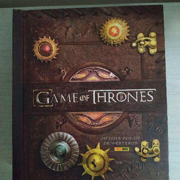 Livro Game Of Thrones - Um guia pop-up de Westeros
