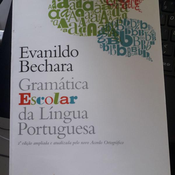 Livro Gramática escolar da língua portuguesa