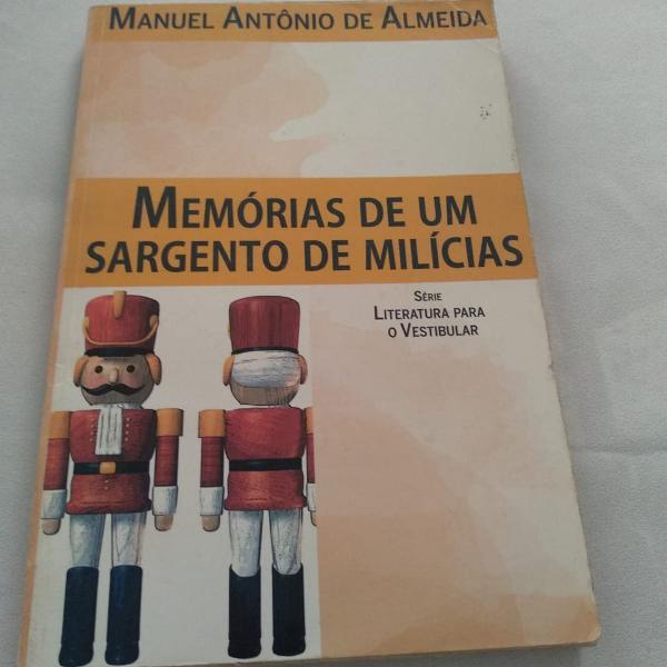 Livro Memórias De Um Sargento De Milícias