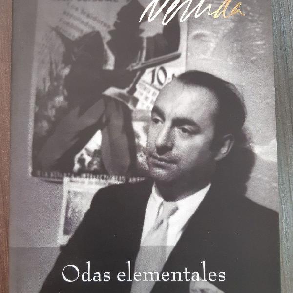 Livro poesias de Pablo Neruda (odas elementares)
