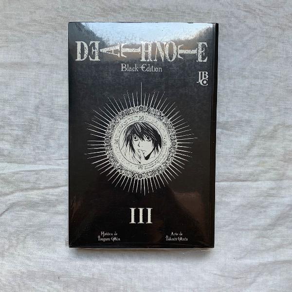 Mangá Death Note Black Edition Vol. III