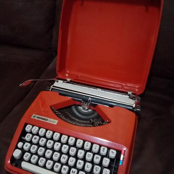 Maquina de escrever Hermes Baby