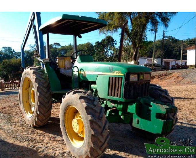 Trator John Deere 5705 4x4 (Todo Original)