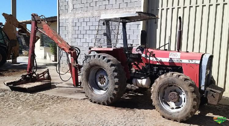 Trator Massey Ferguson 275 4x4 ano 94