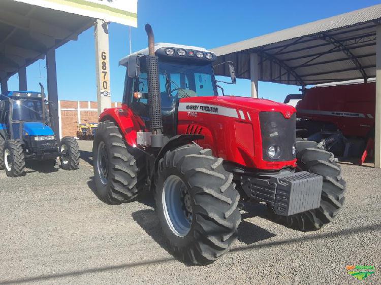 Trator Massey Ferguson 7140 4x4 ano 10