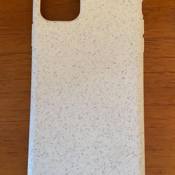 case biodegradável iplace branca para iphone 11 pro max