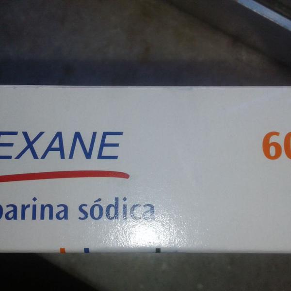 clexane de 60mg- anticoagulante validade- 08/2021