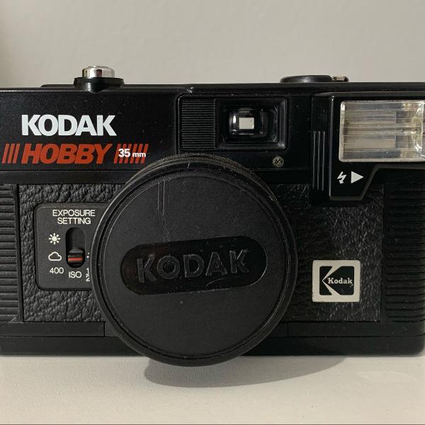 câmera analógica kodak hobby 35mm