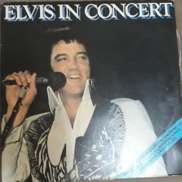 disco de vinil elvis in concert