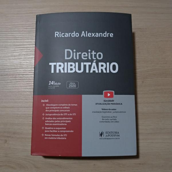 ed. 2020) Direito tributário - Ricardo Alexandre