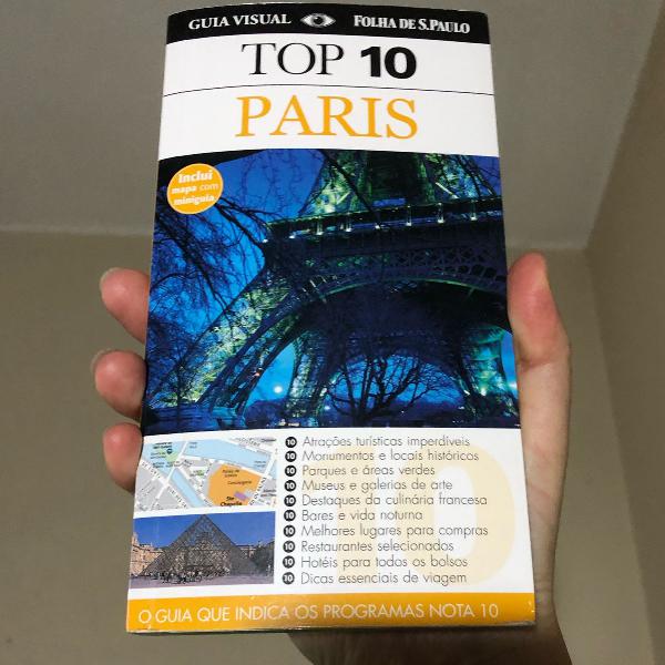 guia visual de viagens folha de são paulo top 10 paris