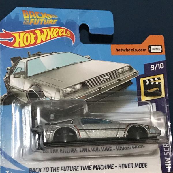 hot wheels delorean de volta para o futuro