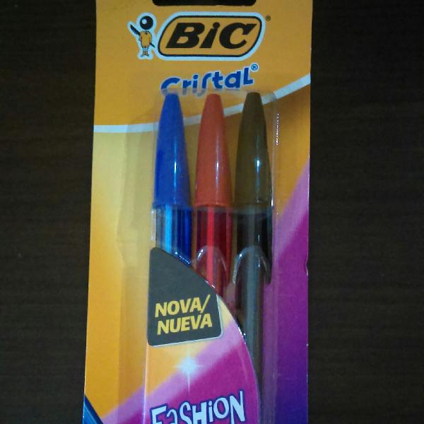 kit canetas coloridas BIC