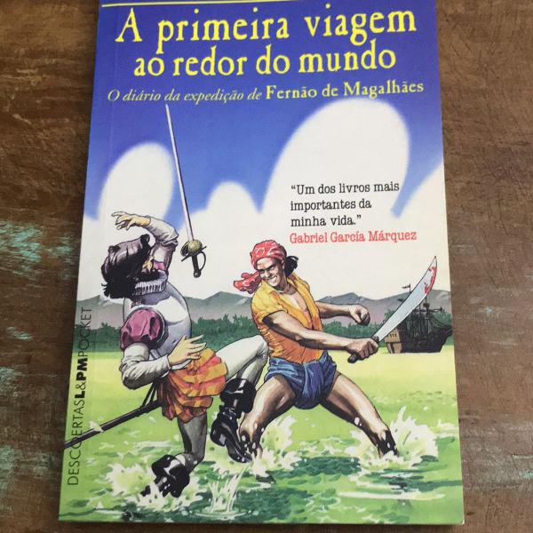 livro a primeira viagem ao redor do mundo